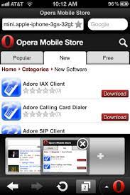 Arguably the best application of its kind in the ios app store, opera mini is designed for both iphone and ipad, meaning that users of both gadgets only need to download once and install the same. Opera Mini For Iphone Download