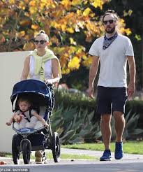 Rani rose knows that yoga can be difficult, so she helped her mom get into a few poses. Kate Hudson Pushes Adorable Toddler Rani Rose In Stroller On Walk With Danny Fujikawa In Sunny La Daily Mail Online