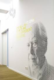 Wandgestaltung Hofmann Voges By Sebastian Struch Via Behance Idee Per L Ufficio Segnaletica Ufficio Di Progettazione