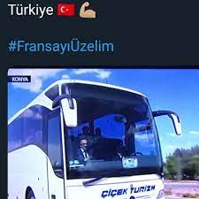 Fransa milli takım oyuncularının konya da otellerine ve stadyuma yolculuklarında çiçek turizm i kullanacak olması ise sosyal medyada gündem oldu. Cicekturizm Hashtag On Twitter