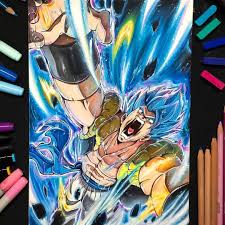 New Drawing New Video Is On My Channel Check It Out Link In My Bio Artwork Goku Dragonball Gohan Dbzkai Vegeta Dragon Ball Goku Drawing Drawings