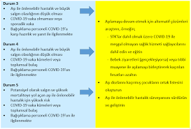 covid 19 salgini sirasinda rutin bagisiklama hizmetleri rehberi yeni koronavirus hastaligi 2019