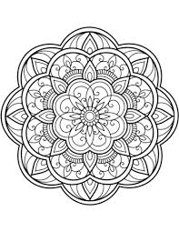 Ausmalbild Blumen Mandala Ausmalbilder Kostenlos Zum