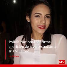La Policía Nacional a través de un comunicado ha informado que la joven  estudiante Iris Ivonne Villatoro Ávila, desaparecida desde el 29 de marzo,  está con vida y en buen estado de