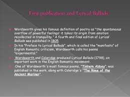 Wordsworth's magnum opus is generally considered to be the prelude, a semiautobiographical poem of his early years that he revised and expanded a number of times. Famous Poets William Wordsworth