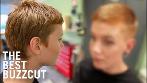SHE ROCKS THE BEST BUZZCUT I EVER DID! Freehand super short haircut for  women