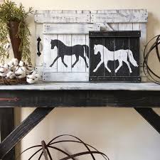 Rustic Horse Decor Equestrian Wall Decor Horse Decor Horse Wall Art Rustic Horse Painting Modern Horse Decor Country Bedroom Decor Rustic Farmhouse Decor