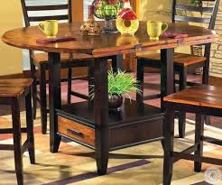 Abaco Extendable Round Counter Height Dining Table In 2020 Dining Table With Storage Dining Room Table Counter Height Dining Room Tables