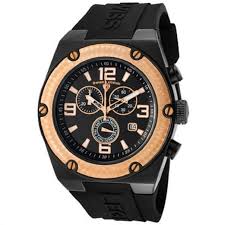 Swiss Legend Watch 30025 Bb 01 Rb Men S Throttle Chronograph Black Dial On Ebid United States 117659400