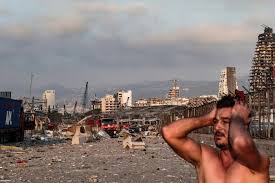 A country in the middle east in asia. Explosions A Beyrouth L Aide Internationale Commence A Arriver Au Liban
