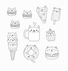 Wie zeichnet man ein mädchen 120 Ausmalbilder Kawaii Die Beste Sammlung Kostenlos Drucken