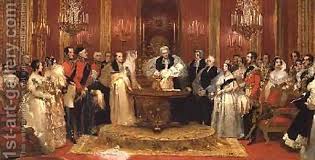 Christening Of The Princess Royal Painting By Charles Robert Leslie Reproduction 1st Art Gallery Queen Victoria Children Royal British Art