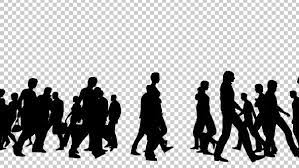 Silhouettes Of People Walking Silhouette People Silhouette Walking Animation