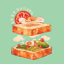 Reii En Twitter My Lunch Series Cute Food Art Food Art Cute Food Drawings