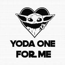 Yoda One For Me Svg Yoda One For Me Png Baby Yoda Heart Png Baby Yoda Heart Baby Yoda Valentines Png Happy Valentine S Day Png Happy Valentine S Day Baby Yoda P In 2020 Valentine Decals Happy Valentine