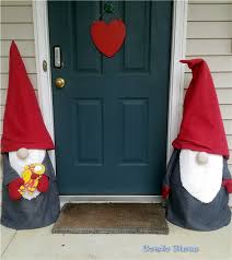 How To Make Outdoor Scandinavian Christmas Gnome Decorations Gnomes Crafts Christmas Gnome Scandinavian Christmas