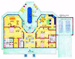 Maison Blanche Home Octagon Shape Is Good For Passive Solar And The Walls In The Hallway Could Act Custom Home Plans Passive Solar Homes Bedroom House Plans