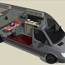 Polubienia 175 Komentarze 23 Lndpnt Ig Ag Lndpnt Na Instagramie Inspired By Van Life I Dug Up An Early Sketchup Drawing I Did Reamenagement Luxe