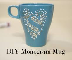 Now as an adult, i find myself homeschool supplies can be expensive so if you're trying to homeschool on a budget, there is no better use for a coffee mug! Diy Monogram Mugs 7 Steps With Pictures Instructables