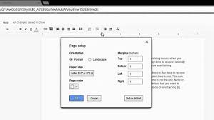 Nov 16, 2017 · open google docs and click on the file menu. How To Change Page Margin Size In Google Docs Youtube