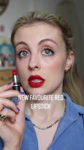 Trying Ruby Woo by MAC Lipstick