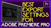 The information isn't specific to premiere pro, but it is relevant. Best Youtube Export Settings With Adobe Premiere Pro Cs6 Youtube