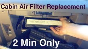 Your 03 nissan altima will not have one. Cabin Air Filter Replacement Nissan Altima 2 Minutes Only Youtube