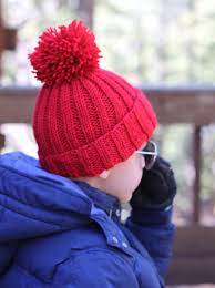 Free Pattern Simple Ribbed Knit Hat Knitting Patterns Free Hats Knitted Hats Kids Hat Knitting Patterns