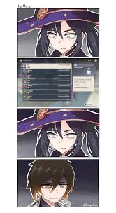 In Terms Of Mora We Have No Mora Drew Zhongli And Mona Struggling Over Money Lol Reference Paxiti Genshin Impact Impact Anime Funny Anime Memes