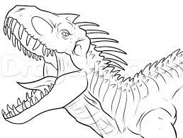 Indominus Rex Coloring Page Hybridindominusrexcoloringpage Indominusrexcoloringpage Jurassicworl Dinosaur Coloring Pages Dinosaur Drawing Dinosaur Coloring