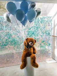 Check spelling or type a new query. Teddy Bear Holding Helium Balloons Forever And A Day Events