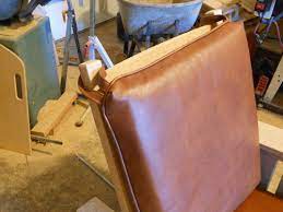You'll be cutting the fabric on the bias. Stickley 369 Morris Chair 6 Leather Upholstery By Pintodeluxe Lumberjocks Com Woodworking Community