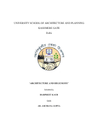 Pdf Architecture And Hegemony Harpreet Gill Academia Edu