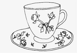 How to draw a teacup. Transparent Teacup Drawing Png Chaj Kontur Png Download Transparent Png Image Pngitem