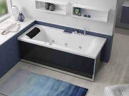 Ensuite je pensais carreler le tablier qui va faire une plage de 10 cm en moyenne , est il possible de laisse reposer le rebord de la baignoire acrylique directement sur le carrelage ? Comment Choisir Son Tablier De Baignoire Leroy Merlin