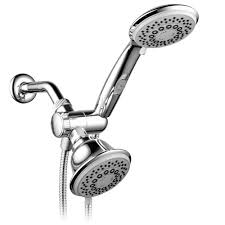 Hotel Spa 30 Spray Hand Shower And Shower Head Combo Kit In Chrome 21464 Shower Heads Hotel Spa Shower Systems