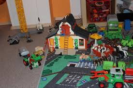 Playmobil Bauernhof Mit 3 Traktoren Und Viel Zubehor Traktoren Playmobil Spielzeug