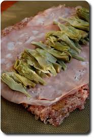 Polpettone Pain De Viande A L Italienne Farci A La Mortadella Et Aux Artichauts Poivrade Savoirs Et Saveurs