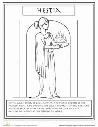 She is the goddess of preservation, transformation and destruction. Greek Mythology Coloring Pages Gods And Goddesses Education Com