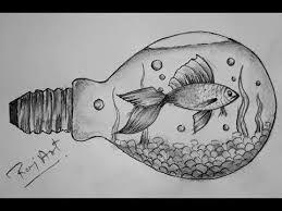 Fish Drawing Pencil Sketch Step By Step Fish Sketch Very Easy Painting By Raj Art Ajmer Youtube Fish Drawings Fish Sketch Art Drawings Simple