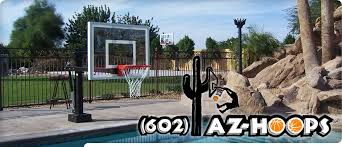 We offer courts for every sized yard and budget. Az Hoops Arizona S Installed Basketball Goals