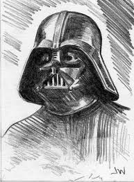 Darth Vader Star Wars Aceo Sketch Card By Jeff Ward Starwars Sketchcard Star Wars Art Drawings Star Wars Drawings Star Wars Illustration