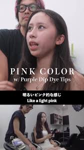 Hair Dye Tip of Hair