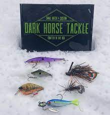 Dark Horse Tackle S Instagram Post What Are Your Go To Baits When Water Temps Fall Below 40 Degrees Here Joshchitwoodfis In 2021 Dark Horse Horses Fishing Lures