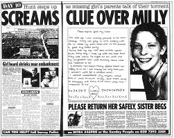 Schoolgirl's family speak of the torment and pain they have been through since her killer levi bellfield finally gave police details of his crimes. Milly Dowler Hacking Now Mirror Group Is Accused Over Murdered Schoolgirl In Court Docs Byline Investigates