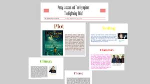 Percy Jackson The Lightning Thief Book Report By Sean Torruellas