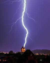 Lightning Strike By Marc Braner In 2020 Lightning Strikes Lightning Lightning Storm