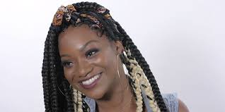 Box braids are a traditional african hairstyle, which is quite popular even in today's time. How To Create Box Braids With A Wig Cosmo S The Braid Up