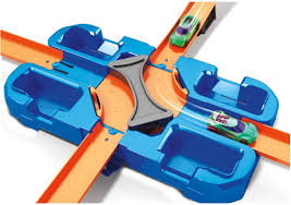 Best Buy Hot Wheels Track Builder Deluxe Stunt Box Orange Blue Ggp93 Hot Wheels Track Builder Hot Wheels Track Hot Wheels
