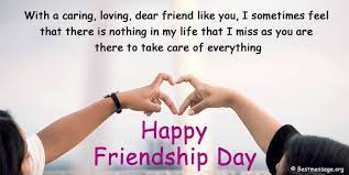 You don't always see them but you know they are always there. 65 Happy Friendship Day Wishes Messages And Quotes 2021